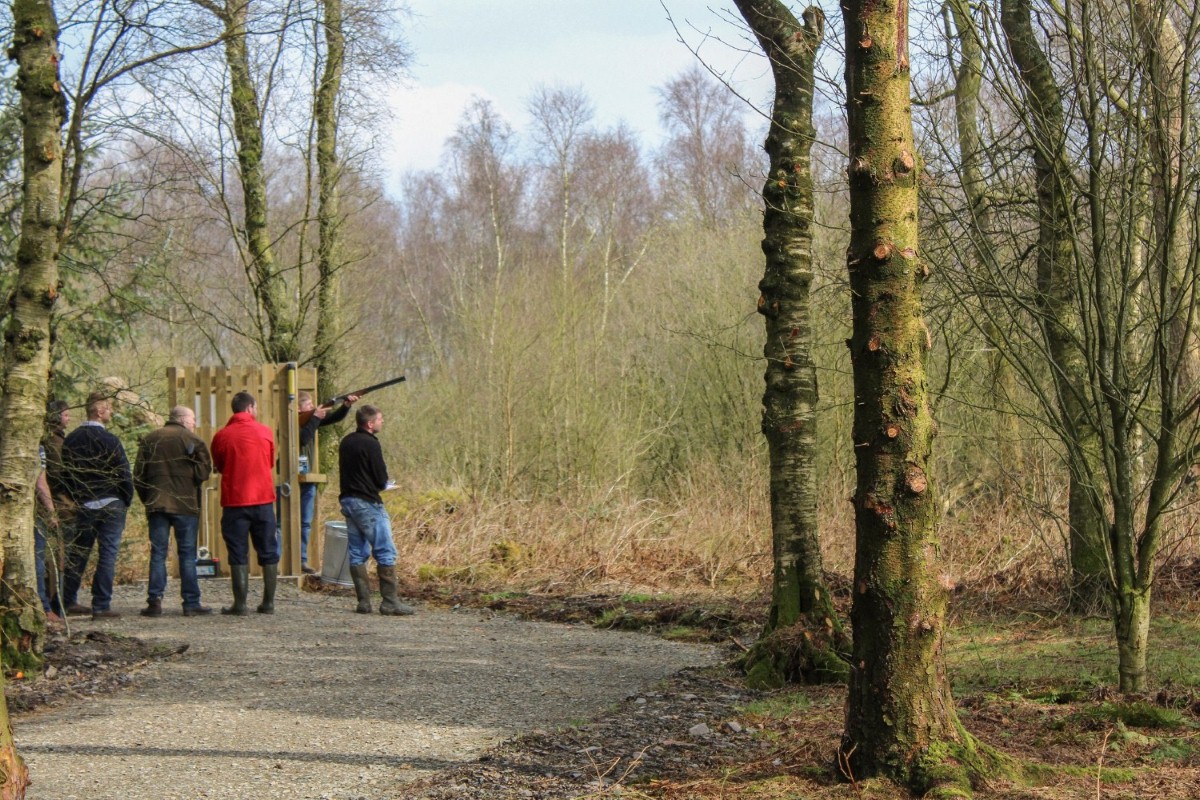 Okay, so clay pigeon shooting and nature walks