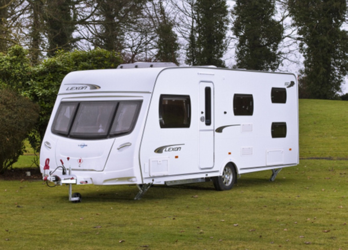 The Lunar Lexon is one of four different caravans stolen recently in Scotland