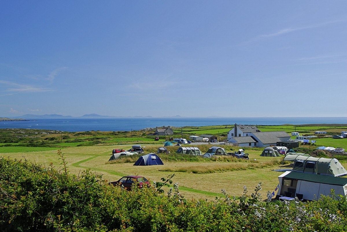 Blackthorn Farm is a popular spot in North Wales for camping and caravanning