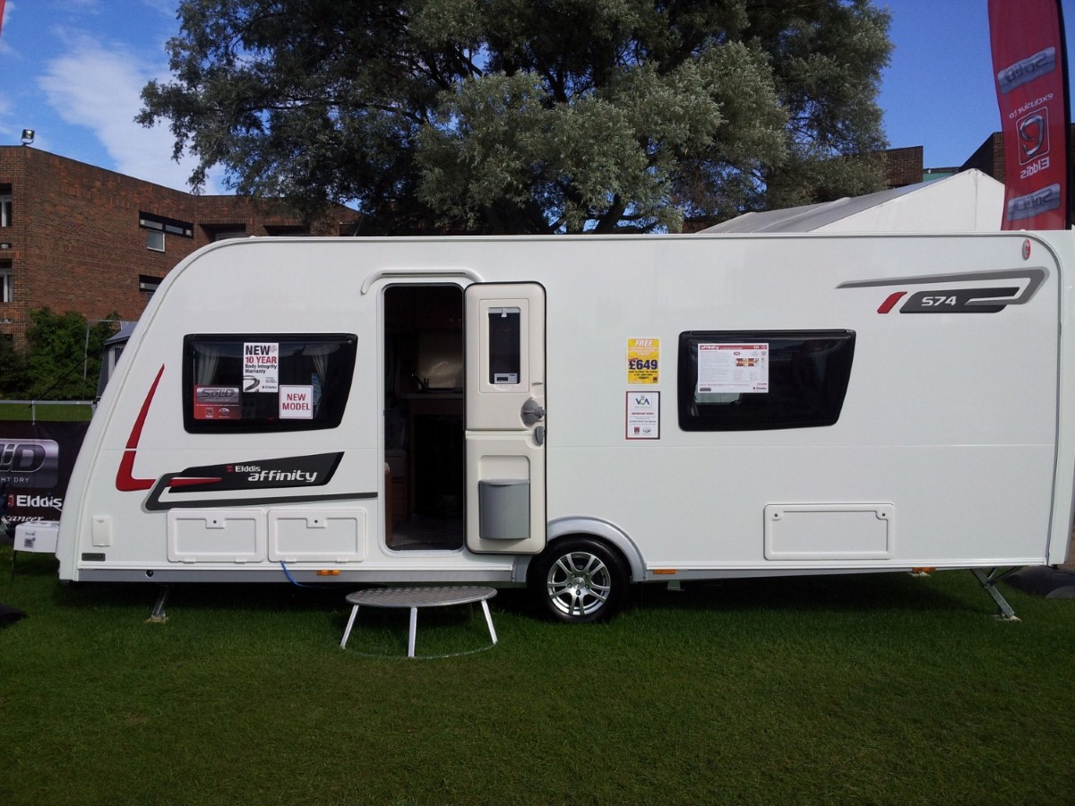 The Elddis Affinity has been launched with Alde heating