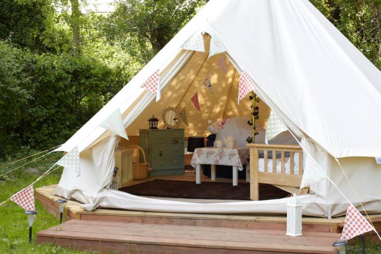 Top five glamping sites for all ages