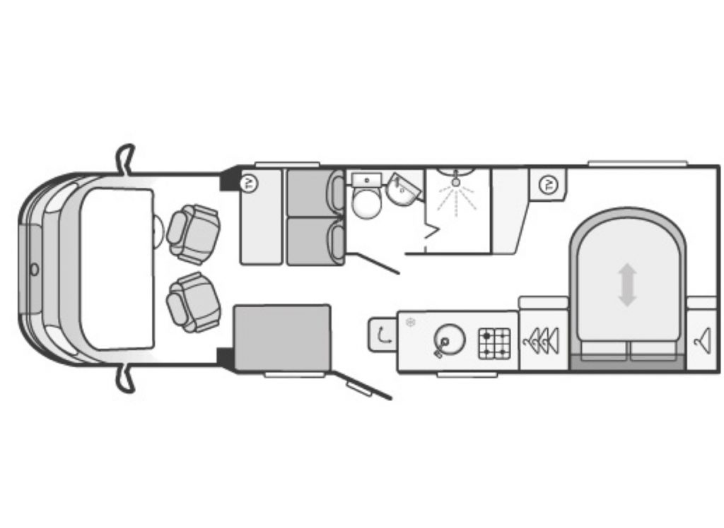 Bessacarr 494 by Swift (2016)