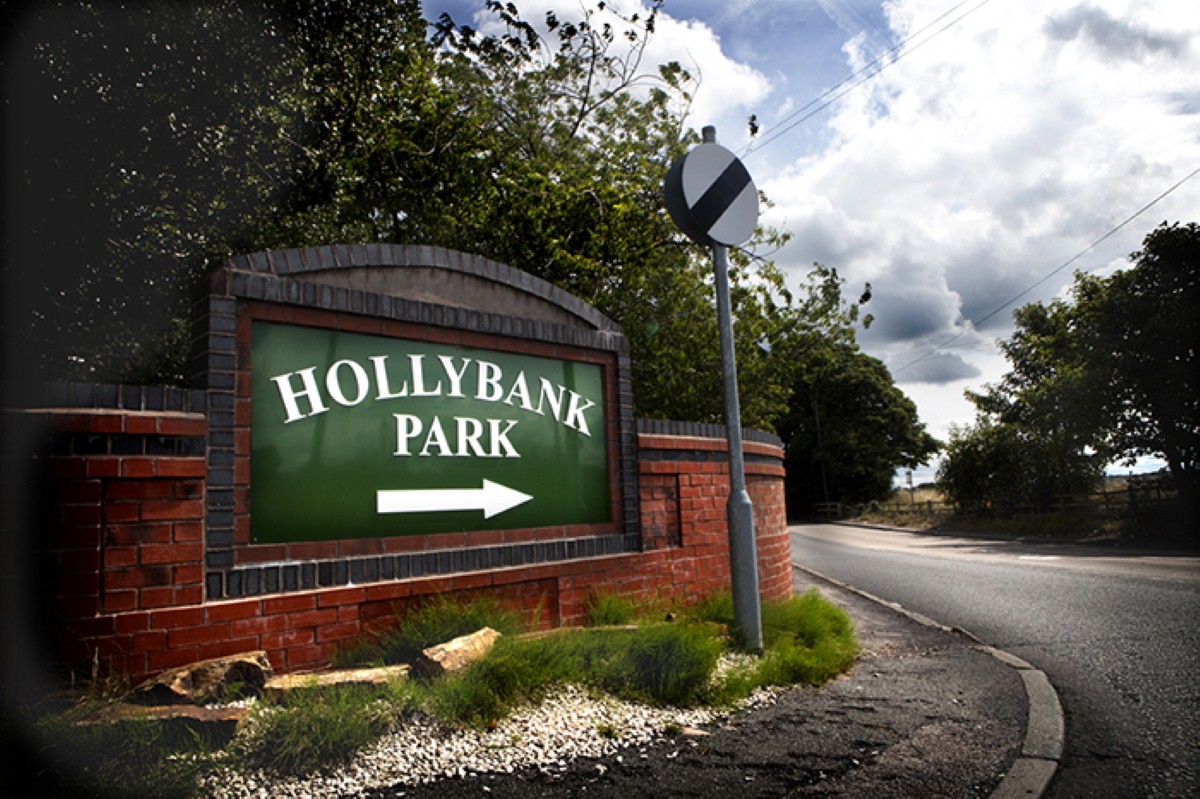 Hollybank Caravan park is located in the Hollins Green area of Warrington