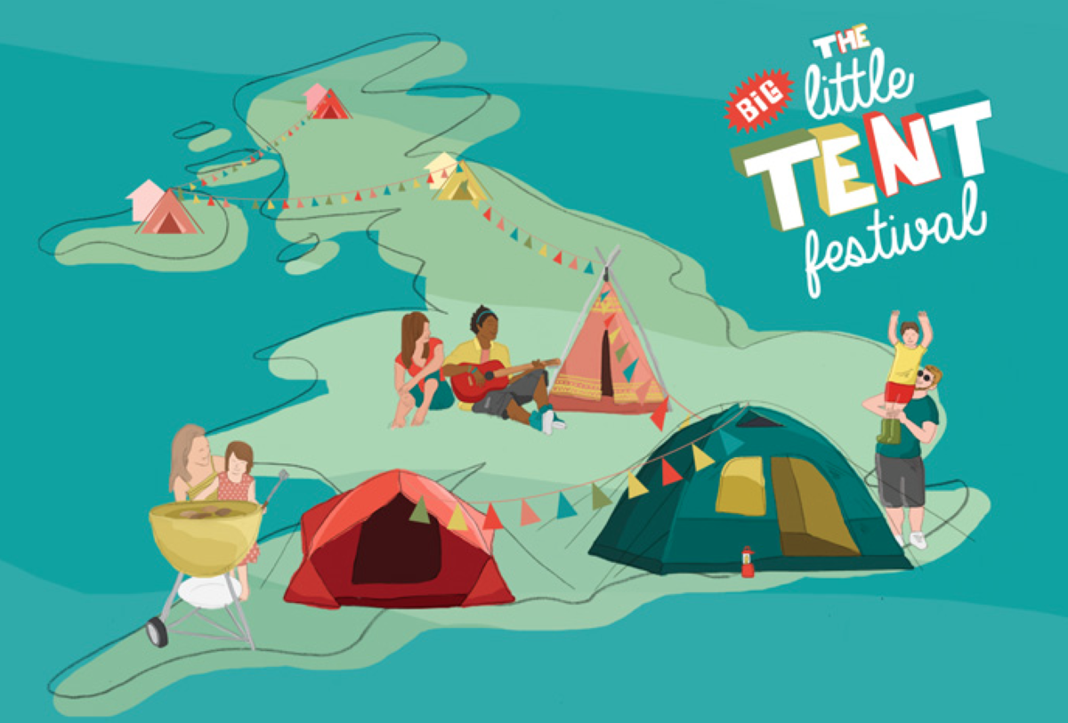 Will The Big Little Tent Festival see more kids exploring the great outdoors?