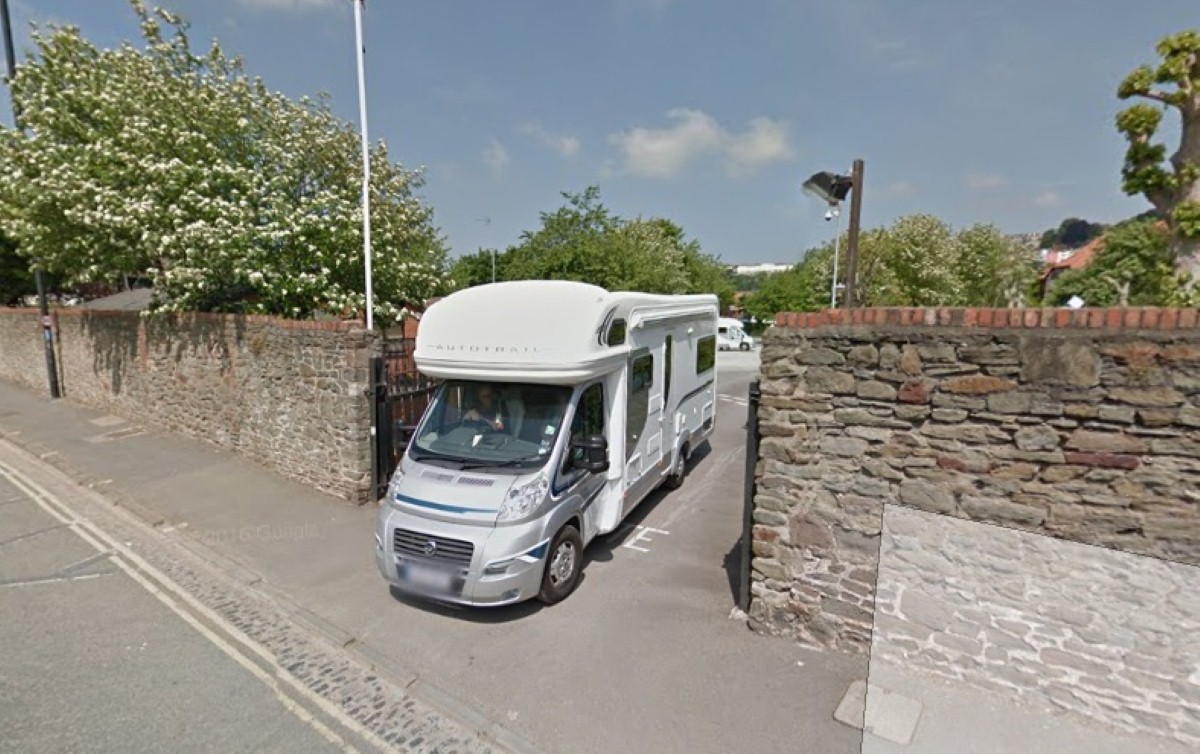 The current Baltic Wharf caravan site will close in 2018 (pictures from Google Maps)