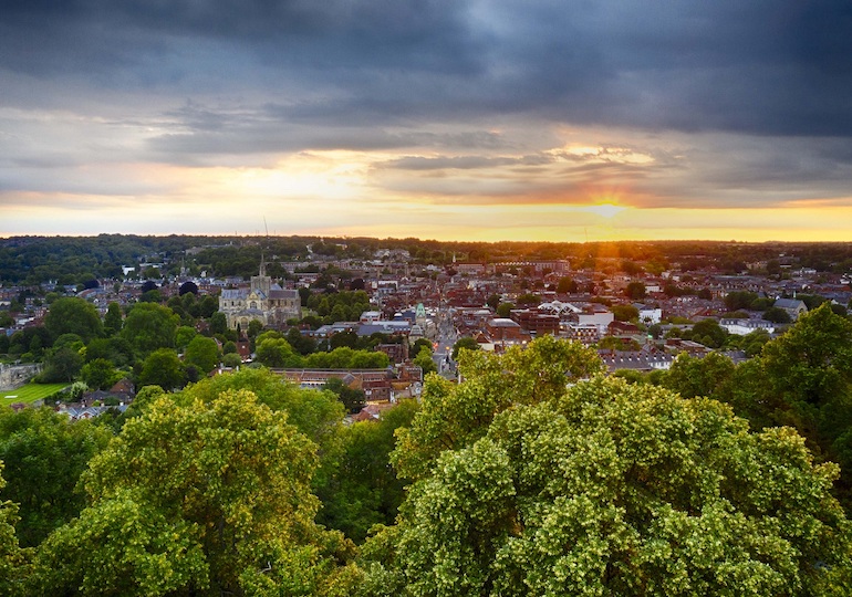 View of Winchester