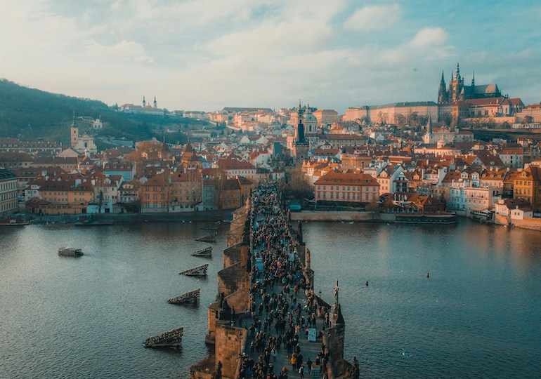 City view of Prague